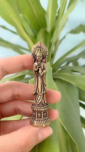 Tượng đồng phật bà quan âm đứng