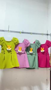 Shafiyya Kids Dress Anak Perempuan Boneka Rabbit 1-5 Tahun Terbaru 2024 Viral
