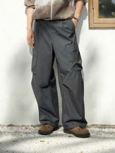 Semir | Knee Pleat Shape Tapered Utility Quick Dry Leisure Pants