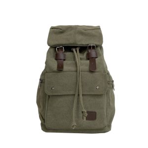 17inch Urban Men Canvas Backpack Fashion Rucksack High Quality Bagpack Large Capacity Outdoor Sport Backpacks Schoolbag Retro