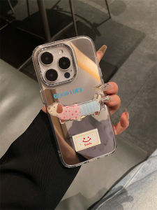 Apple 17 Phone Case 16Promax Sweater Dog iPhone 14Pro New Model 13 with Stand 12 Simple 11 Mirror XS/XR Women Trend 15Plus Anti-Fall 17Air Protective Cover