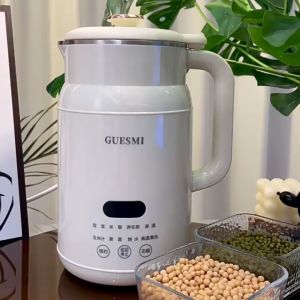 1000ML Soybean Milk Machine Wall Breaking Machine Home Automatic New Multi-functional Small Mini Silent Free Cooking 3-5 People 静音豆浆机