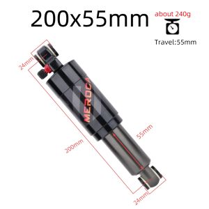 GOLDIX | MEROCA Mountain Bike Air Shock Absorber 125mm/150mm/165mm/190mm/200mm Scooter Alloy MTB Folding Bicycle Rear Shock Cycling Parts