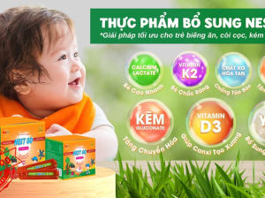 Nest Go Giải pháp tối ưu cho trẻ biếng ăn bổ sung kẽm canxi..