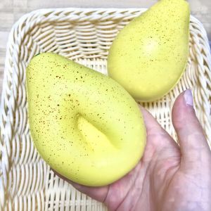 Yellow Duck Pear Slow Rebound Pinch Music Decompression Vent Toy mini squishy Decompression