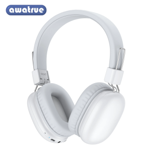 AWATRUE Kids Wireless Bluetooth Headphones Foldable Noise Reduction On-Ear Headsets with HD ENC Mic for Children Birthday Gifts