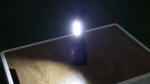 Senter LED Zoom In Zoom Out Aoki Bisa Fokus Dan Melebar - Rechargeable – 4 Mode Lampu Samping Outdoor Type-C