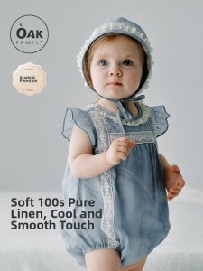 OAK FAMILY | Summer Hemp Cool Breathable Baby Romper