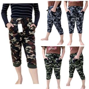 Army Girl Pant XL Three Quarter Free Size