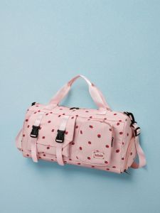 Túi Du Lịch Thường Ngày Dung Tích Lớn Thời Trang Mới 011 Túi Xách Mềm Kiểu Hàn Quốc Cho Thanh Thiếu Niên Túi Vải Nylon Có Khóa Kéo