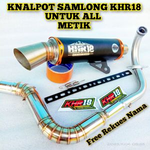 Knalpot Samlong Beat KHR18 Scoopy Vario Mio Genio Nmax aerox PCX dll choting inlet 38