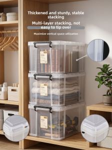 Love Elephant | Extra Large Clear Plastic Storage Box