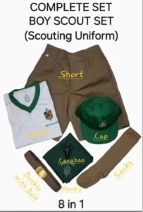 BSP Boy Scout Type B Uniform Complete Set
