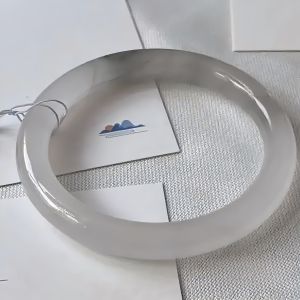 Xiaohongshu Same Style Dan Ink Womens Bracelet Thick Type Retro-Style Accessories Highest-Ranking Imperial Concubine Bracelet Girlfriends Bracelet round Bar Jingle Bracelet