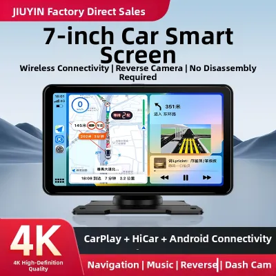 JIUYIN | Carplay Portable HiCar Smart Screen HD Dash Cam GPS Navigation All-in-One