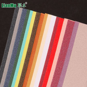 Cardboard Color Thick Handmade A4/A3/4K Open Pearl Cardboard Model Morandi Color Thick Handmade DIY Flash Card Ingredients Paper 250G Ice White Black Green Red Blue Yellow