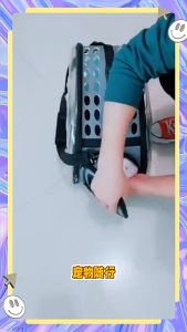 พร้อมส่งในไทย กระเป๋าอวกาศ กระเป๋าใส่สัตว์เลี้ยง กระเป๋าใส่น้องแมวน้องหมา พร้อมสายสะพาย ระบายอากาศ พับได้ กระเป๋าอวกาศสัตว์เลี้ยง