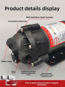 JINXIANQUAN | Self-Priming Diaphragm Pump for Water Purifiers