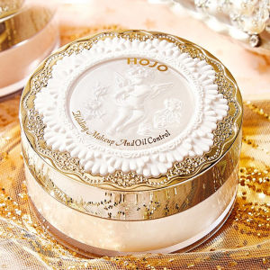 Angel Glow Setting Powder Translucent Lightweight Fine Matte Long-lasting Waterproof Skin-nourishing Oil-control Makeup Fixing Powder