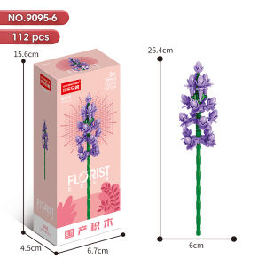 Flower Bouquet Building Blocks Toys Set Sunflowers Rose Tulip Flowers Gift for Girlfriends