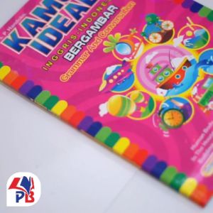 Kamus Ideal Inggris Indonesia Bergambar Grammar Conversation Full Colour