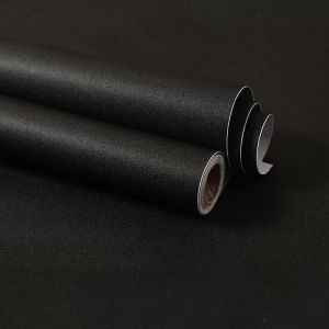 Matte PVC Waterproof DIY Self Adhesive Vinyl Wallpaper Kitchen Cabinet Desktop Contact Paper Wall Sticker Home Decor Wall Art