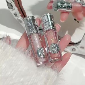 Glitter Liquid Eye Shadow Pearly Shimmer Highlighter Waterproof Fine Shiny Pink Eyeshadow Korean Charming Eye Makeup Illuminator
