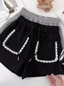 Quần Short Thể Thao Thường Ngày Mùa Hè Cho Nữ Cỡ Nhỏ Quần Ngủ Bằng Cotton Nguyên Chất Quần Đi Bộ Chữ A Quần Dài Đến Đầu Gối