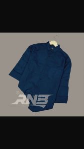baju kemeja basic polos pria lengan panjang formal kerja kantor kasual distro premium size m l xl xxl xxxl