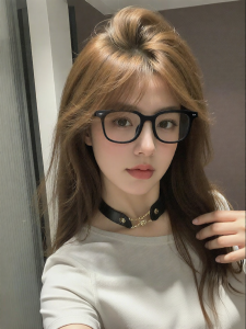 HELEN KELLER | Blue Light Blocking Adjustable Prescription Black Frame Square Glasses
