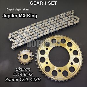 Gear set Jupiter MX king gearset girset gigi tarik model sss