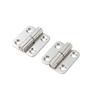 Makery【Ready in Stock】 33*37*2mm Stainless Steel Hinge Flat Folding Door Fan-shaped Hinge Removable Industrial Hinge