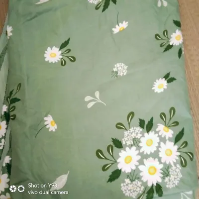 Vải thô cotton chuyên dụng may ga gối có khổ rộng235m