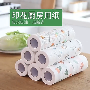 One-time use lazy kitchen cleaning cloth dual-purpose dry and wet household kitchen cleaning tissues household cleaning cloth cleaning tools
