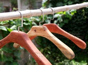 Log Hanger Whole Wood Natural Wood Cloth Hanger Solid Wood Clothes Hanger Minimalist Hanger
