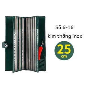 Bộ Kim Đan Bằng Thép Không Gỉ Cho Khăn Giấy编织 Bộ Kim Tròn Trọn Bộ Dệt May Gia Đình Dụng Cụ Diy