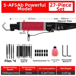 SMS | Pneumatic Heavy-Duty Deburring and Polishing Tool