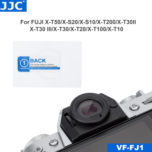 JJC Fuji Viewfinder Protective Film Eyepiece Protactor For Fujifilm X-T50 X-S20 X-S10 X-T200 X-T30II X-T30 X-T20  X-T100 X-T10 CamerasNano-coating Design and Low-reflective