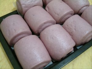 WHC018 斋叉烧包 Vegetarian Char Siew Bao