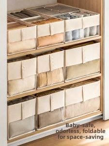 Clothing Storage Box for Organizing and Storing