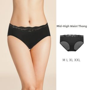 NAITANGPAI | Sweet Lace Comfortable Cotton Crotch High Elasticity Womens Briefs