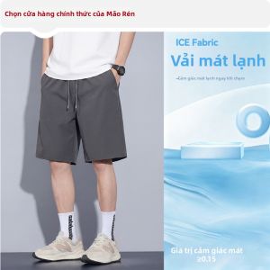 MiiOW | Quần Short Lụa Băng Hơi Mát Mẻ Mùa Hè