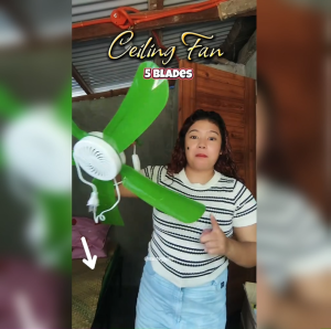 Sofia Portable 5-Blade High-Quality Ceiling Fan - Energy Saving Electric Hanging Fan Big Size Ceiling Fan