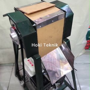 Mesin Parut Kelapa Bensin GX 160 - Roll Parut 4.5 INCH - Tinggi 70cm - Lebar 65cm (SIAP PAKAI)