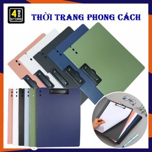 Bìa Kẹp Tài Liệu Bìa Hồ Sơ Giấy A4 Khổ Đứng Khổ Ngang Chống Thắm Nước Đồ Dùng Văn Phòng Phẩm Tiện Lợi - Bìa Trình Ký - File Bảng Kẹp Tài Liệu Văn Phòng cao cấp