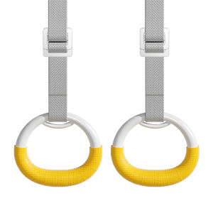 MIKING | Home Gym Pull-up Rings for Spinal Traction and Adult Stretching Training