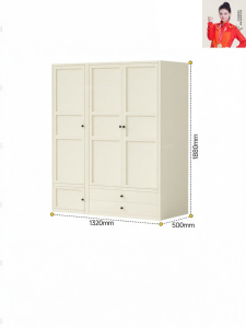 SAMEDREAM | Steel Easy-to-Assemble European Style Home Closet Zero Formaldehyde