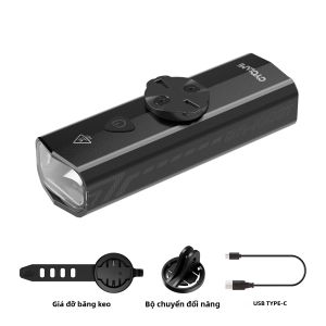 Đèn Pha Xe Đạp LED CYCLAMI 1000LM IPX6 Chống Nước Sạc Type-C Chất Liệu Nhôm Dùng Cho An Toàn Khi Đạp Xe
