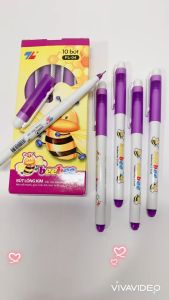 [HCM] Hộp 10 cây bút lông kim Bee Bee FL 04 ngòi 0.3mm. Nét nhỏ dành cho học sinh tiểu học