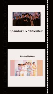 Poster BTS Spanduk BTS 50x100cm / BTS ARMY BTS MERCHANDISE HIASAN BTS